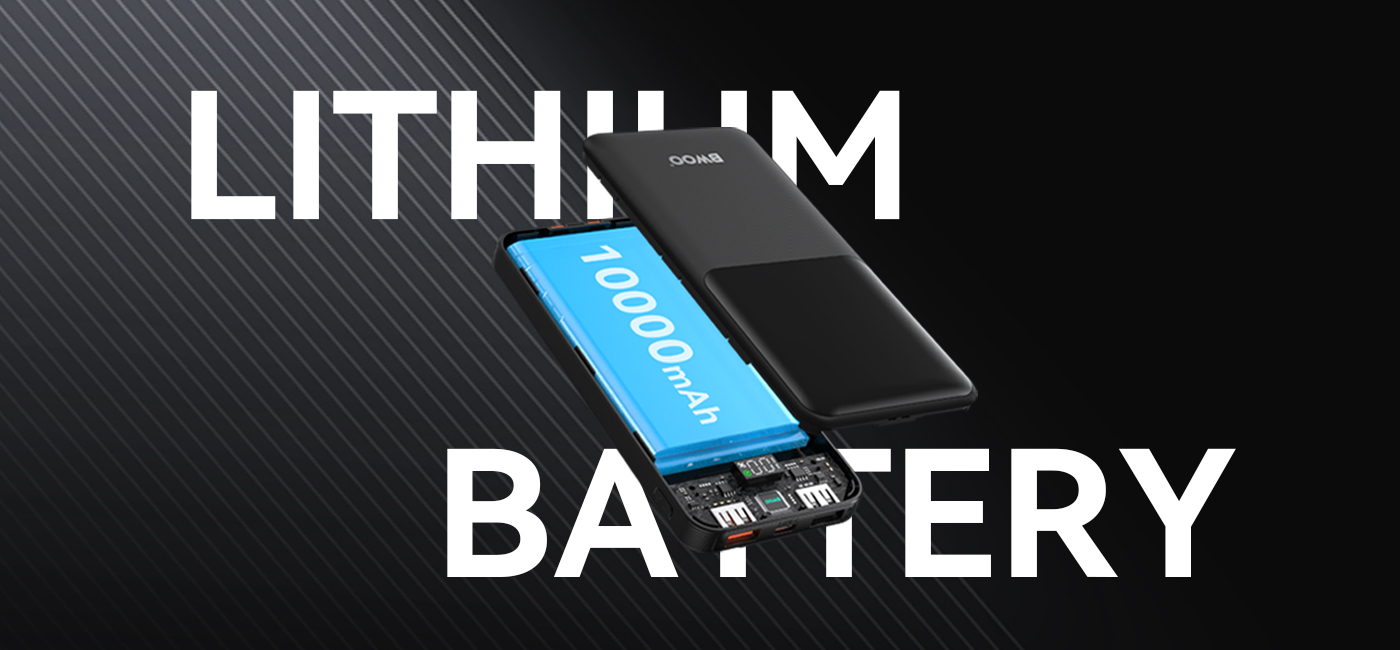 are portable chargers lithium batteries