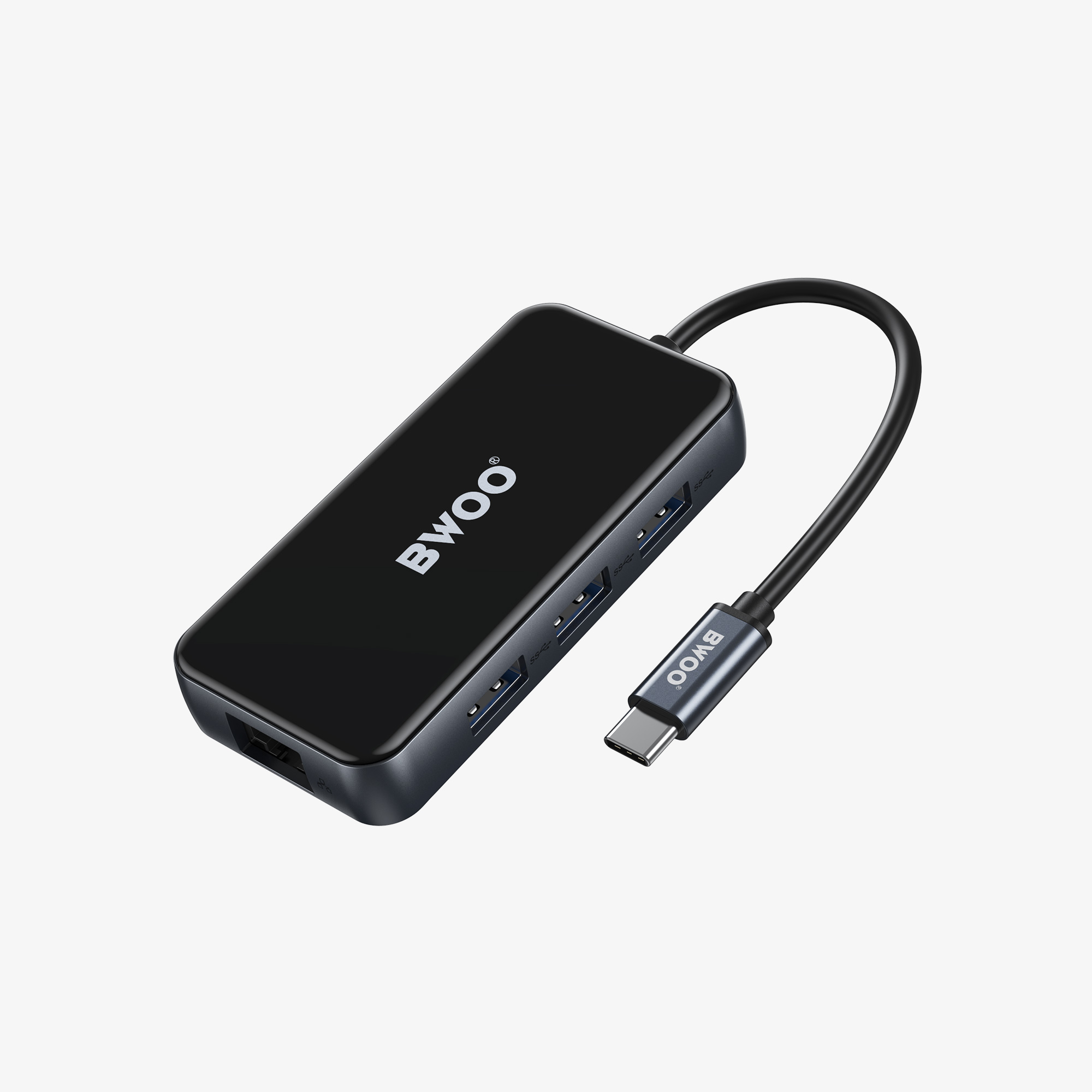 100W powered USB hub for laptop