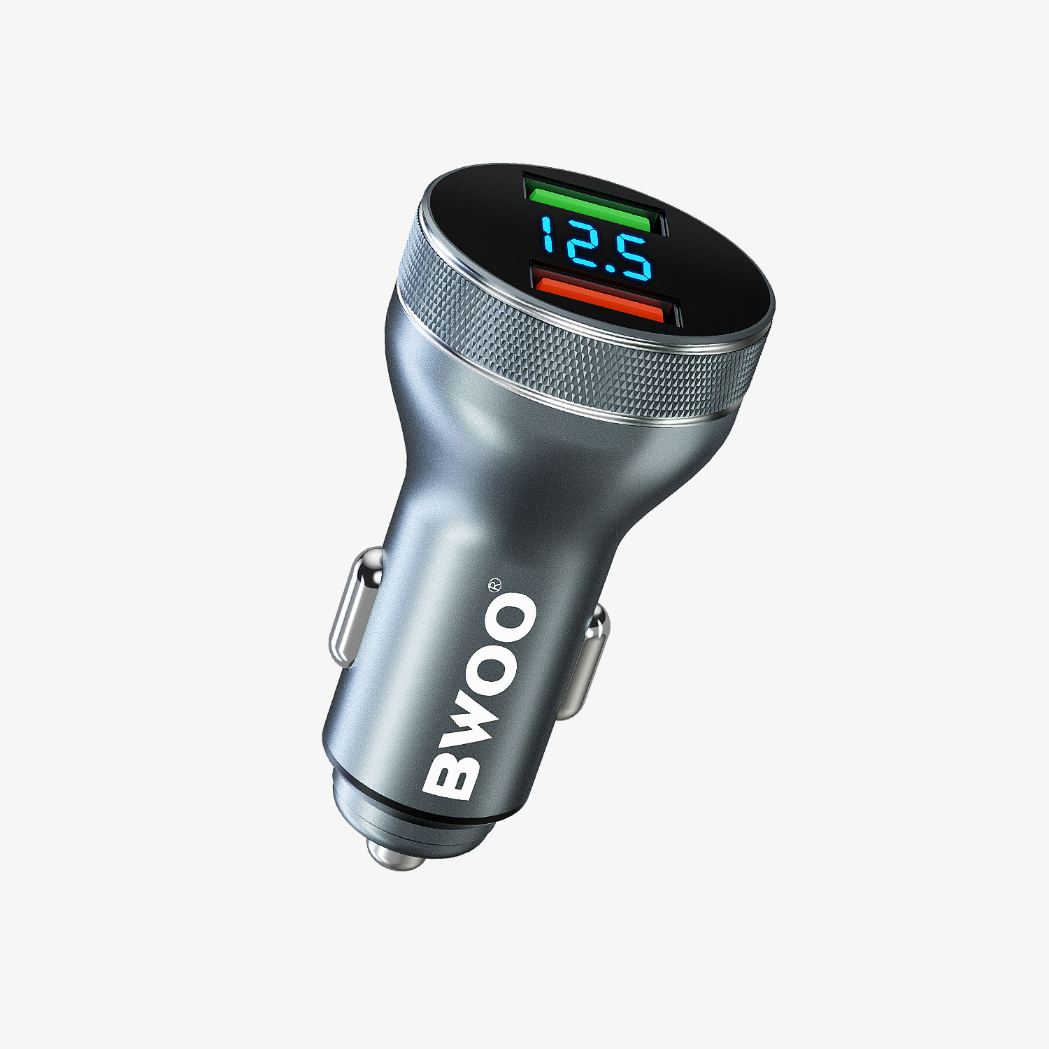 66W dual usb car charger