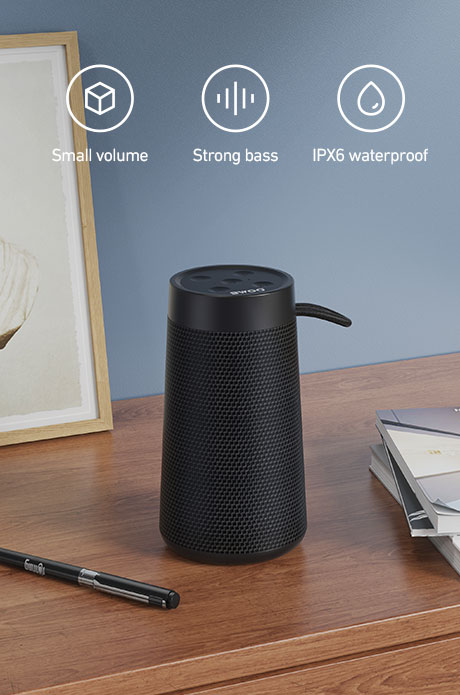 Cylindrical wireless speaker