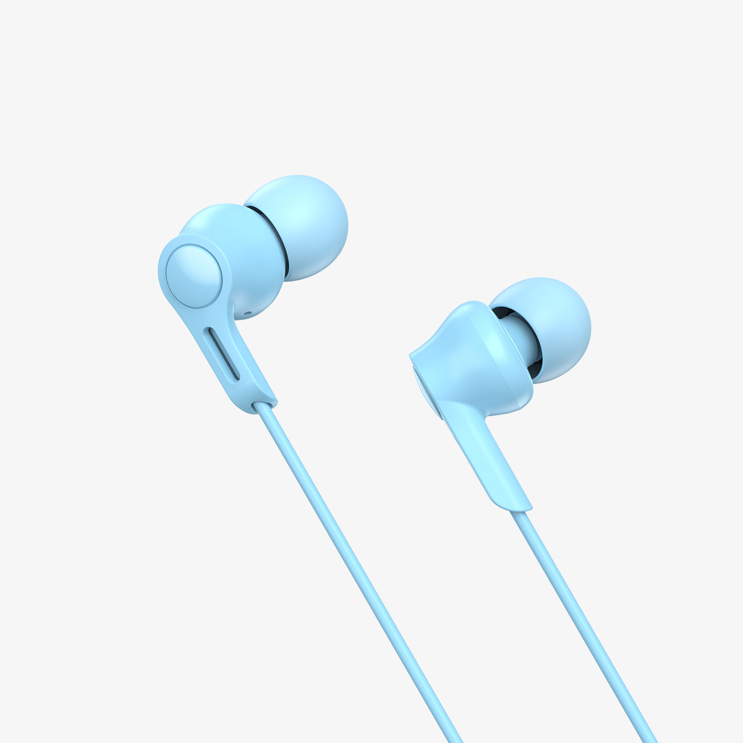 Macaron in ear wired earphones