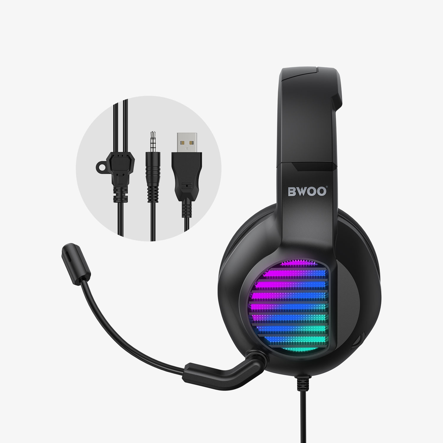 gaming headphone with mic