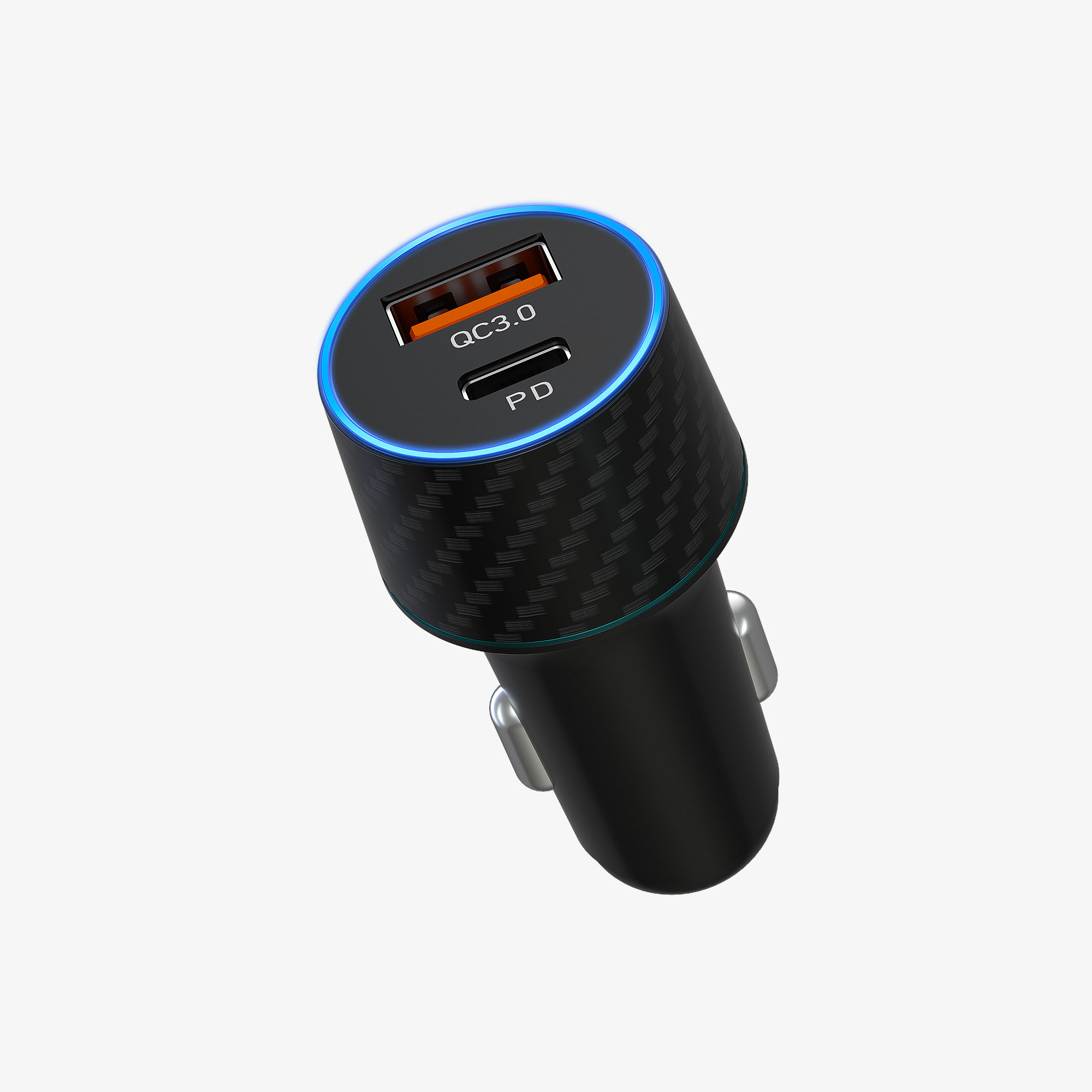 USB-A+ C car charger