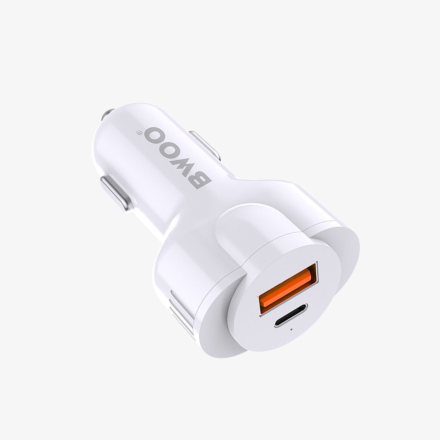 dual usb mini car charger