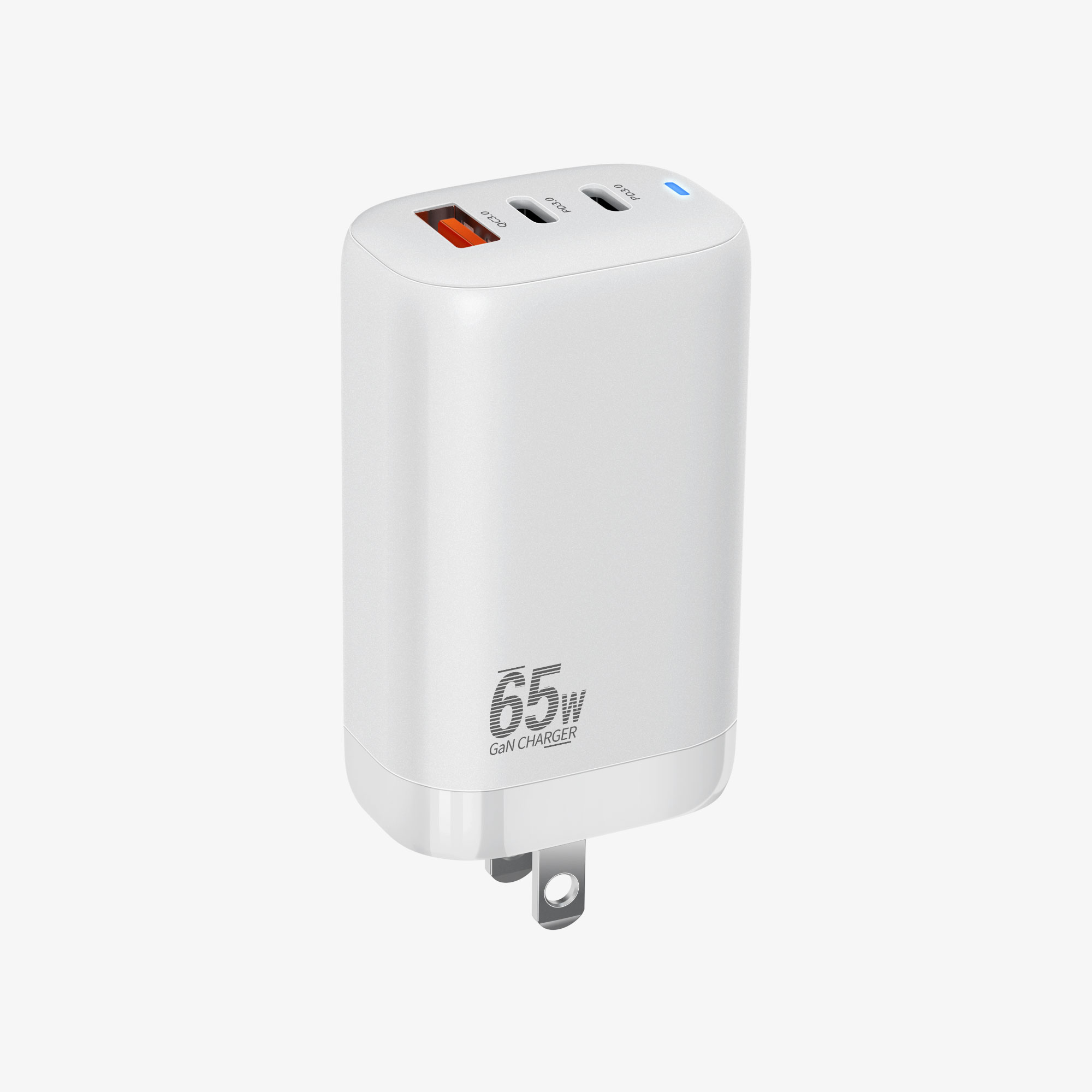65W GaN travel charger