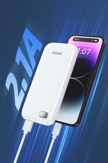 2.1A fast charging power bank