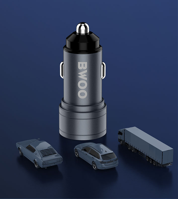 aluminium alloy car charger-2