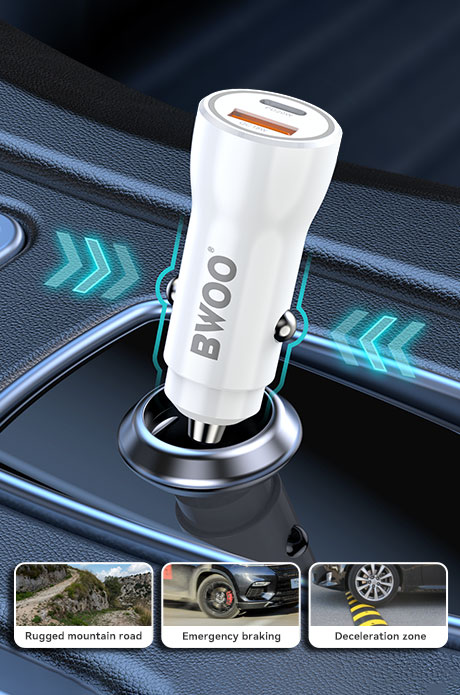 2 port car charger Type-C9