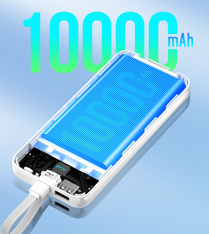 18W fast charging power bank