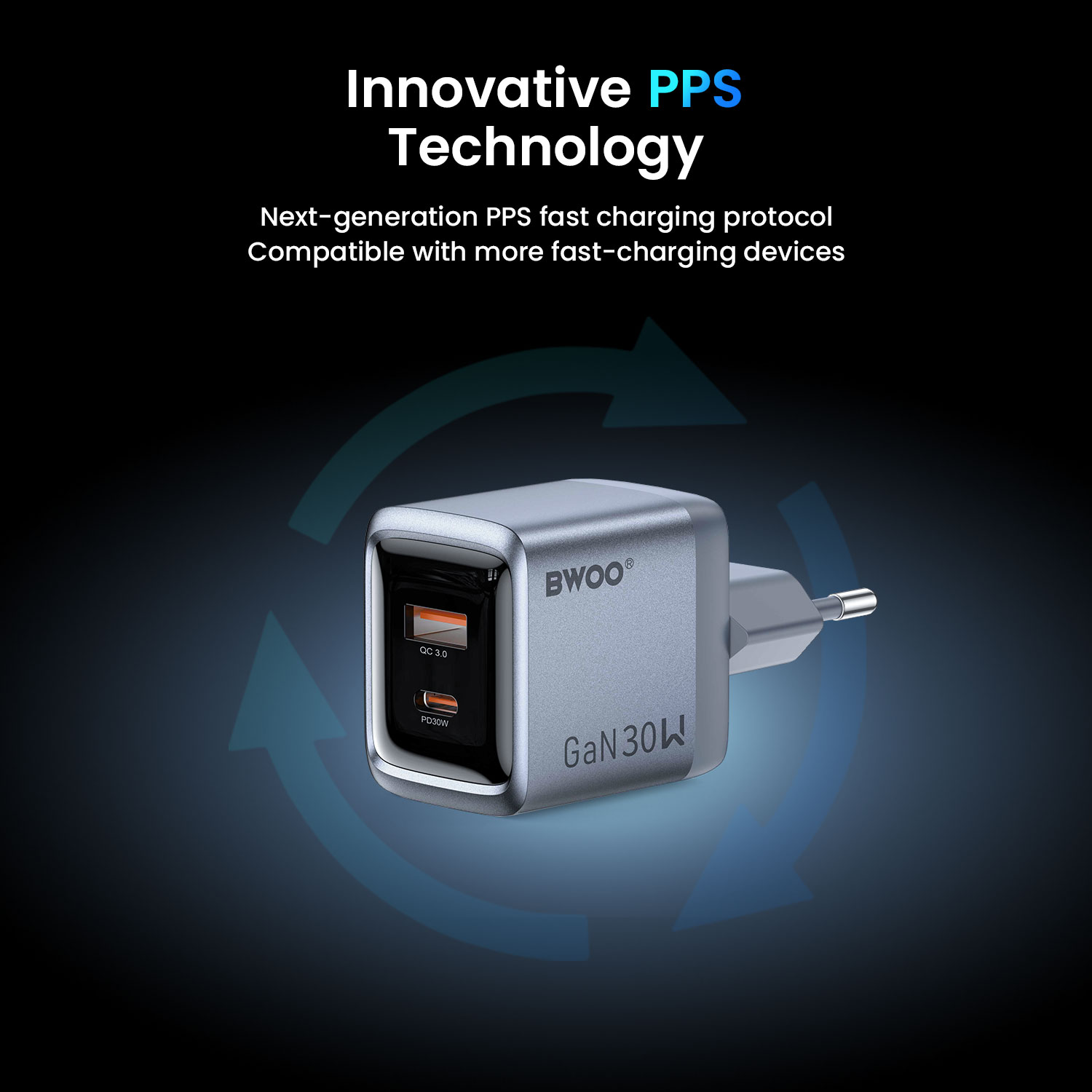 BO-CDA237 2 in 1 USB-C Charger