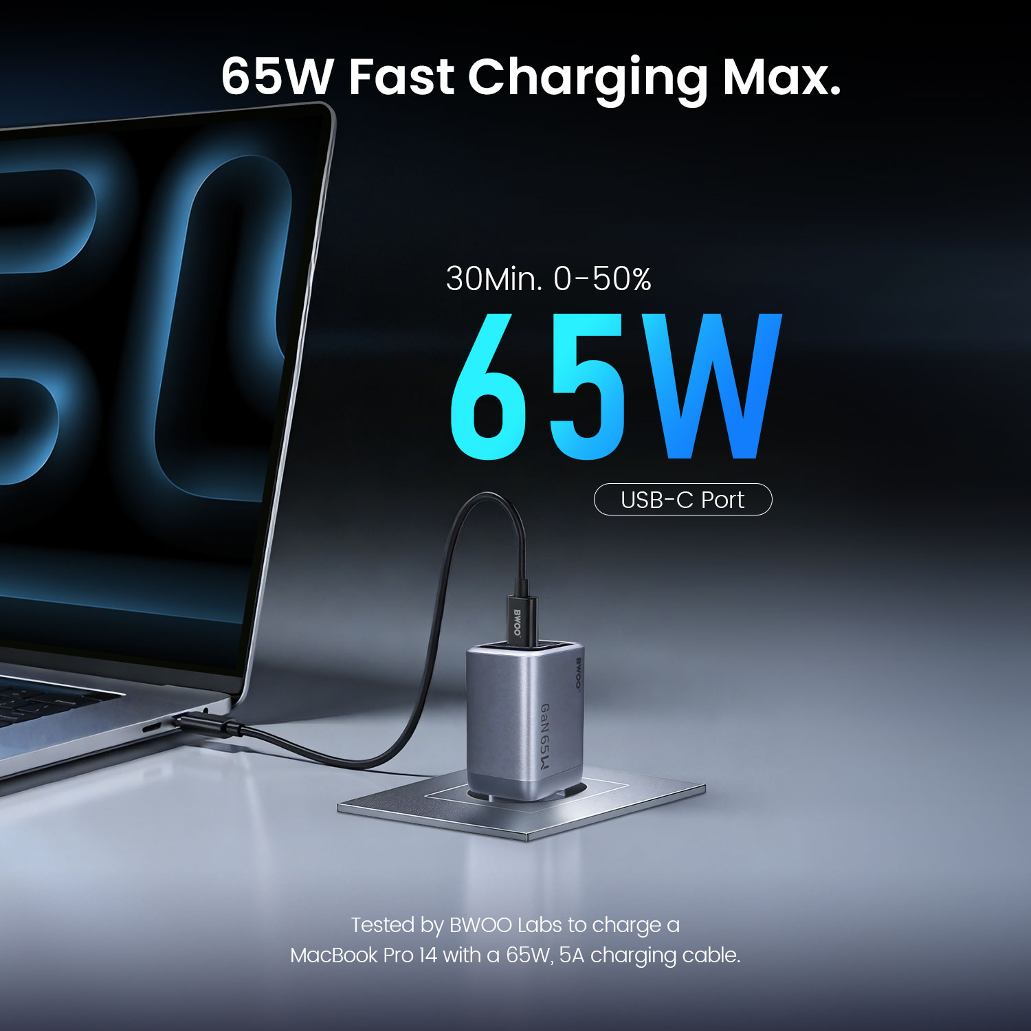BO-CDA241 65W GaN Charger