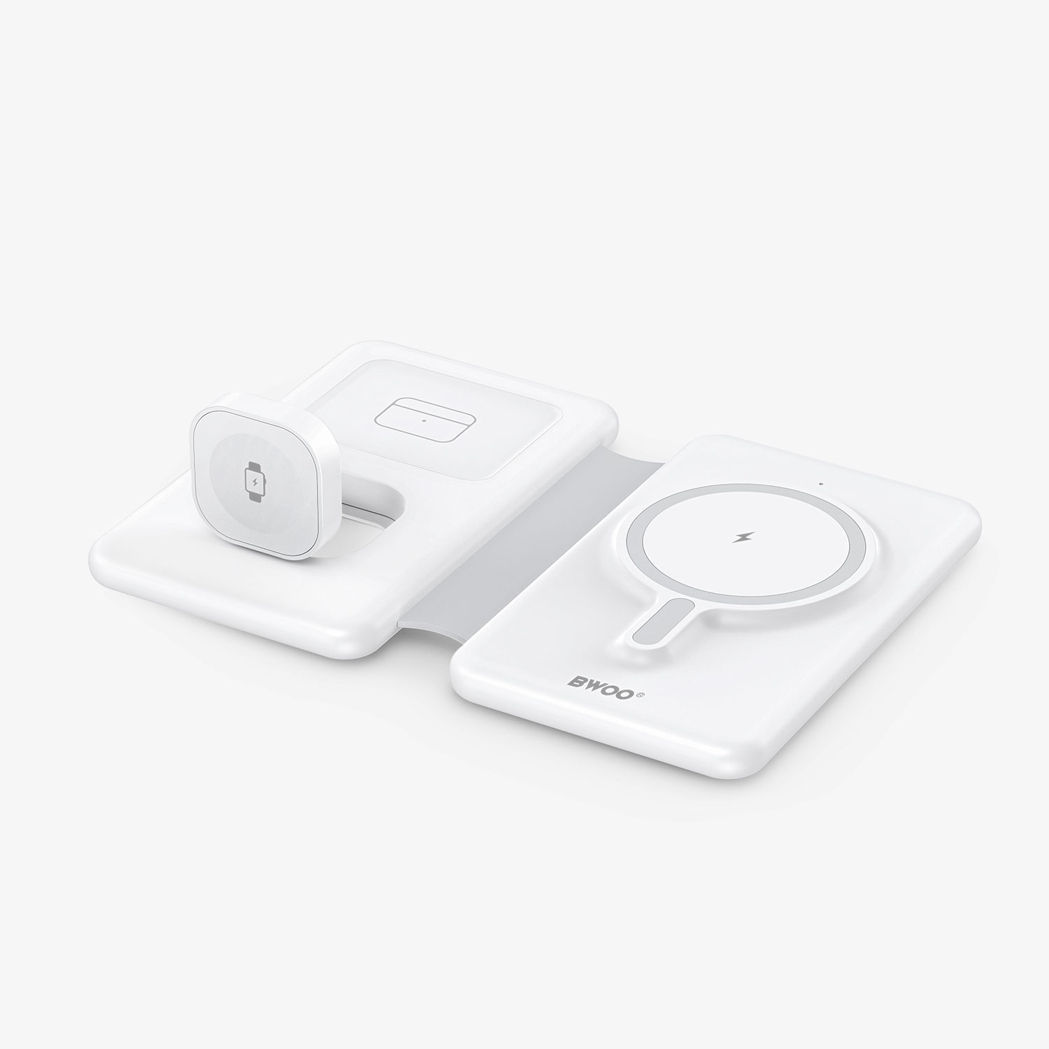 3 in 1 Wireless Charging Station with Foldable Design