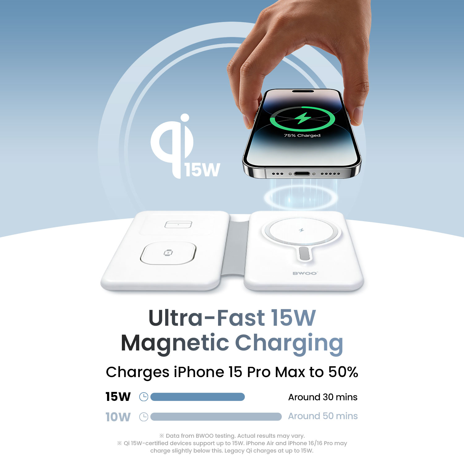 15W Magnetic Charging Station