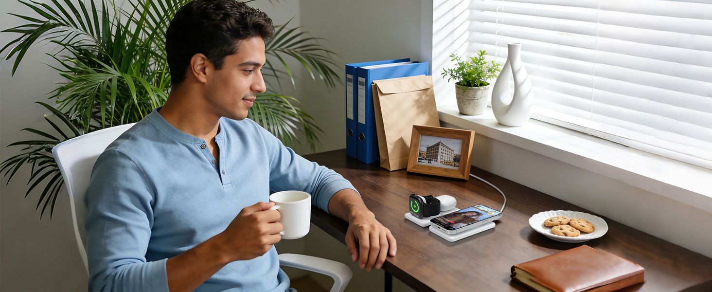 BO-WL24 Wireless Charging Station for Daily