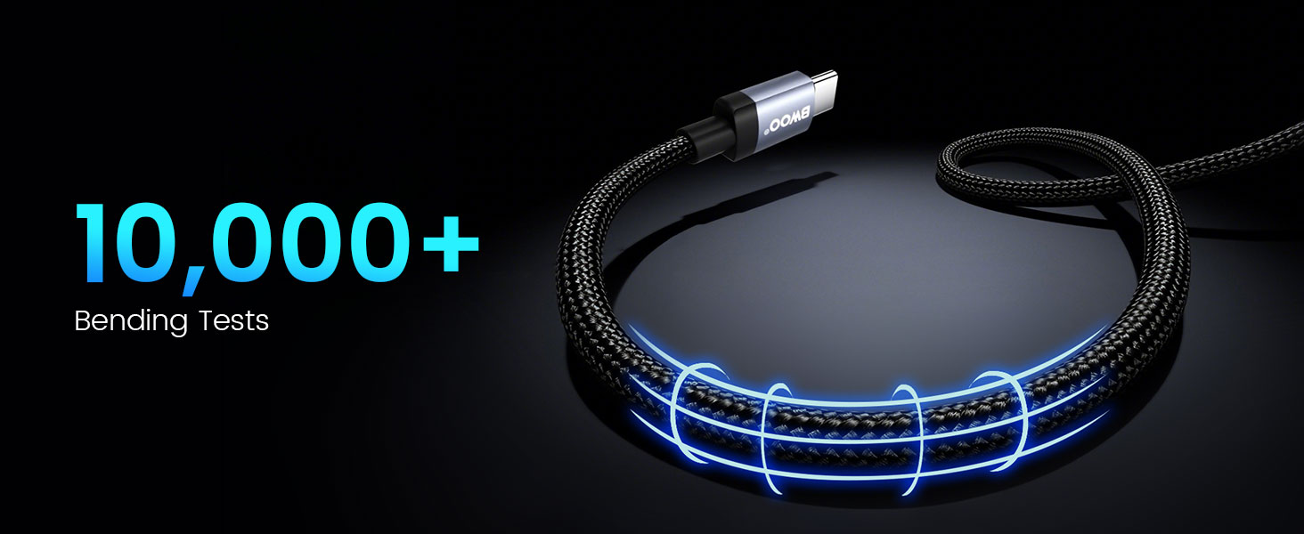 BO-X401CC USB-C Cable with 10000 Bending Tests