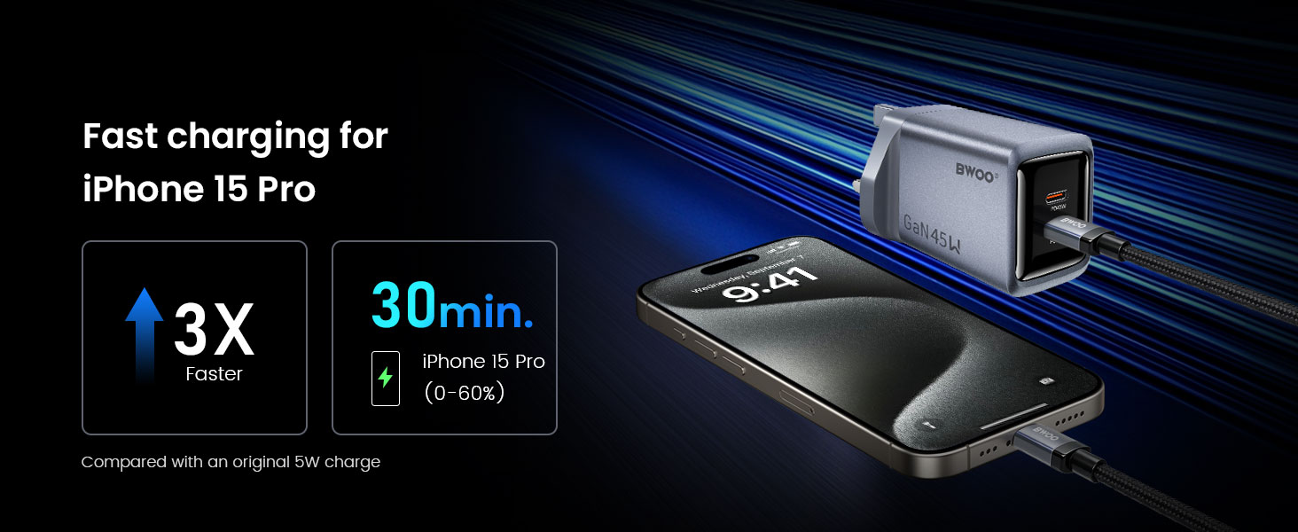 BO-CDA250 Fast USB-C Charger