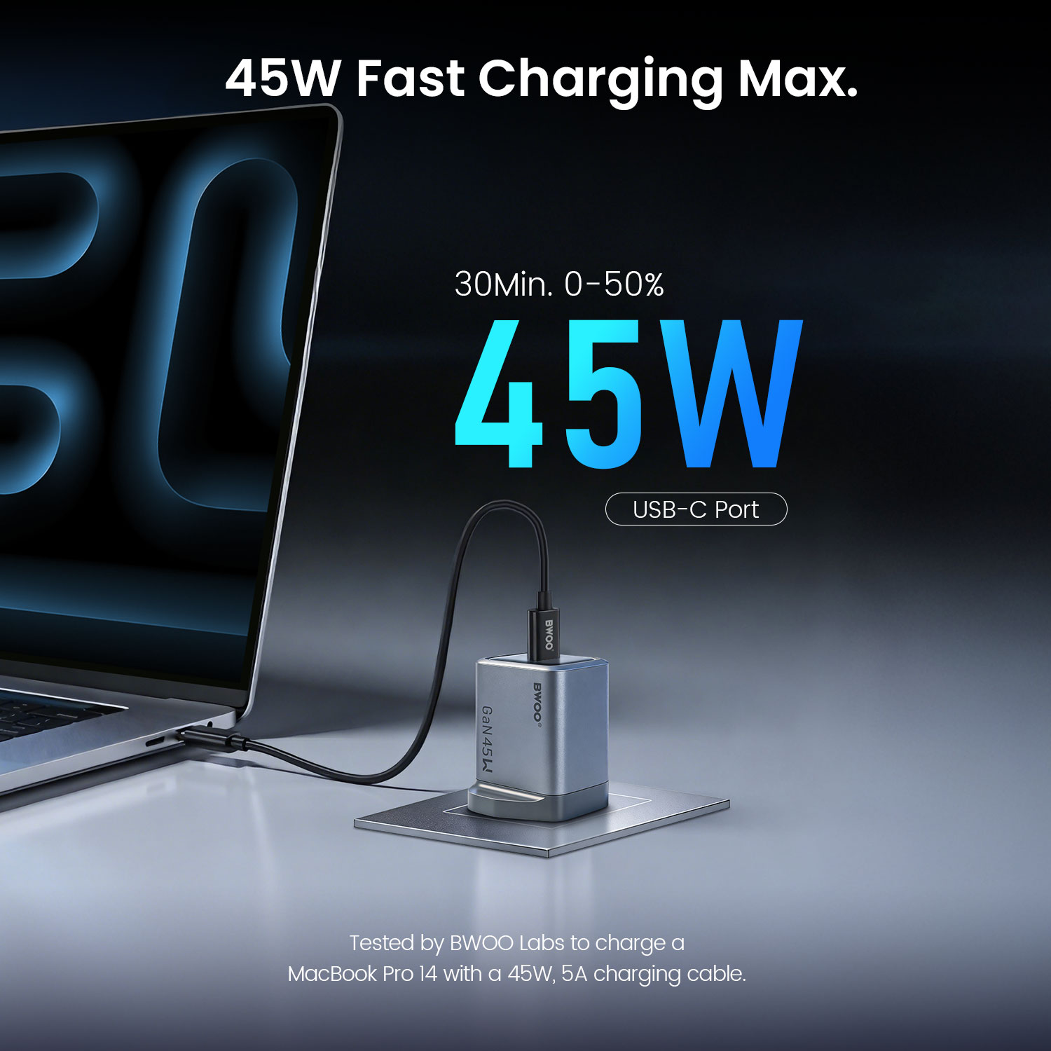 BO-CDA255 45W Fast Charger