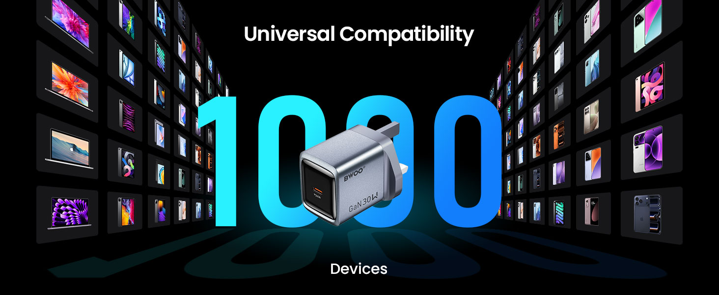 BO-CDA260 30W USB-C Charger with Wide Compatibility