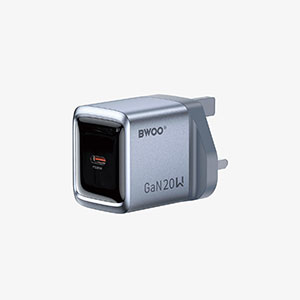 BWOO GaNex 20W USB-C GaN Charger (UK Plug)