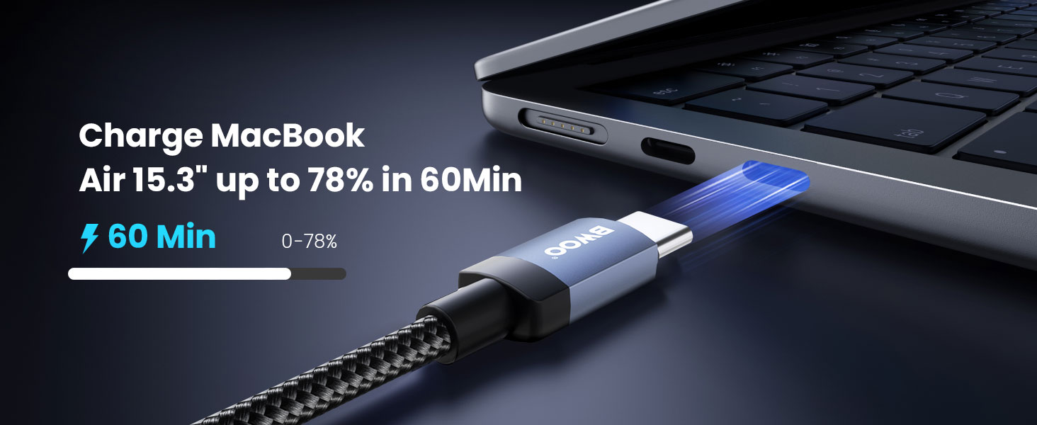 BO-X401C 15W USB C Cable for MacBook