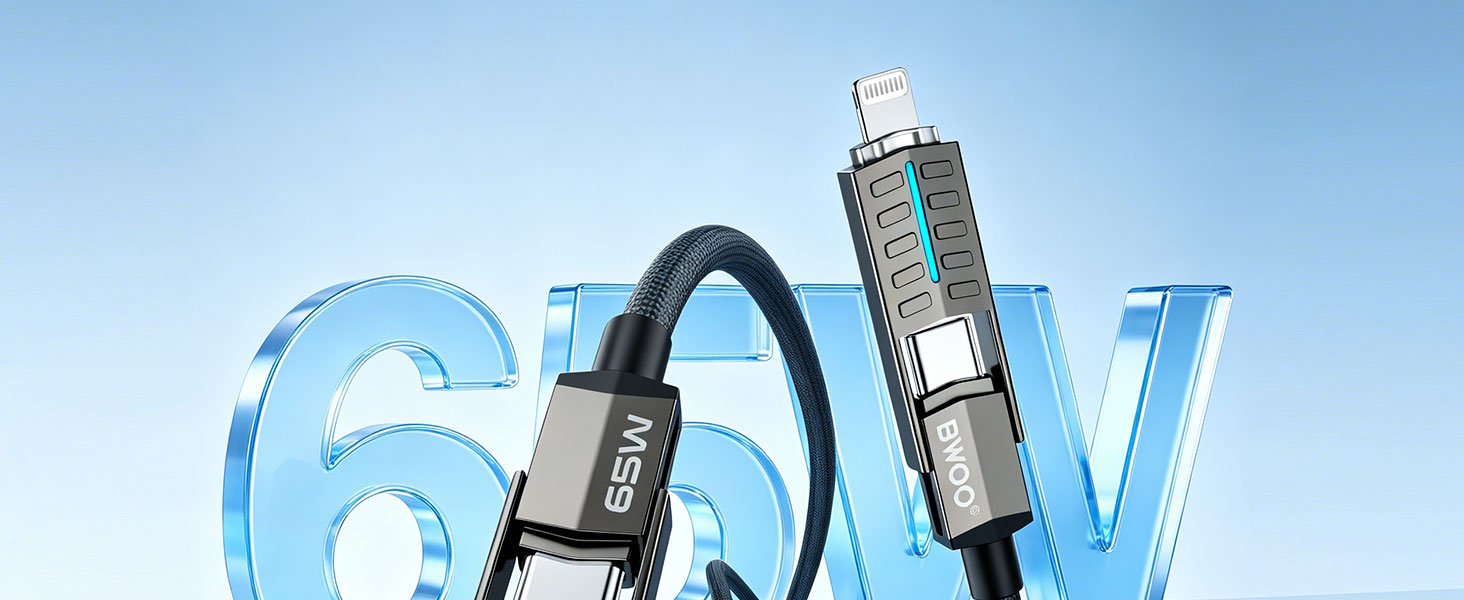High-speed 65W PD charging cable BWOO BO-X410