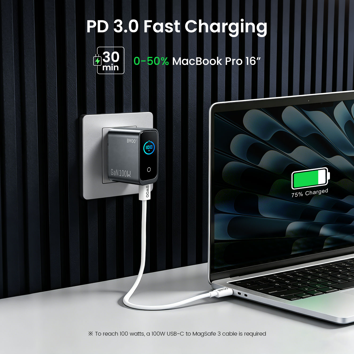BWOO PD3.0 Fast Charging Charger