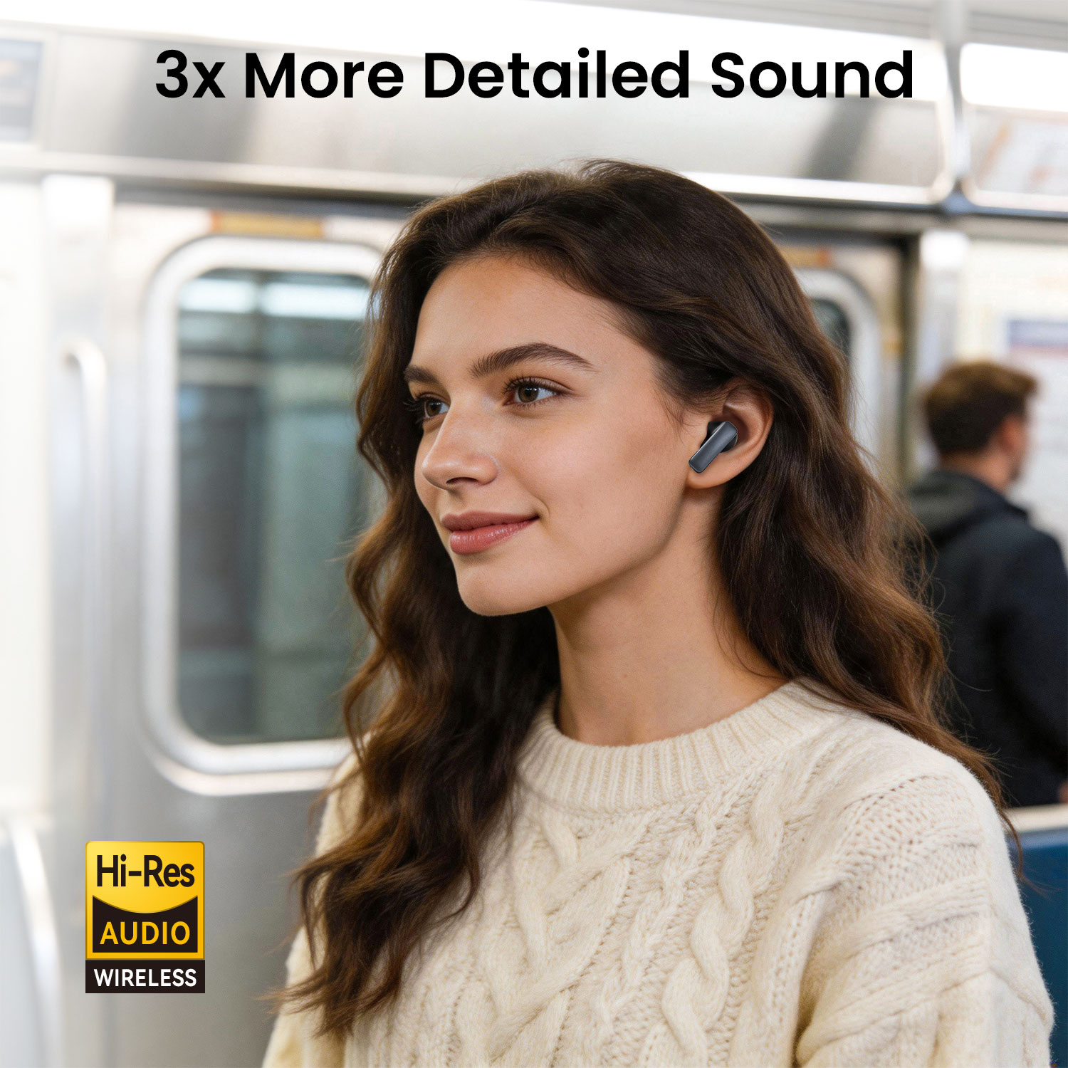 BWOO Noise Cancelling Earbuds for Outdoor