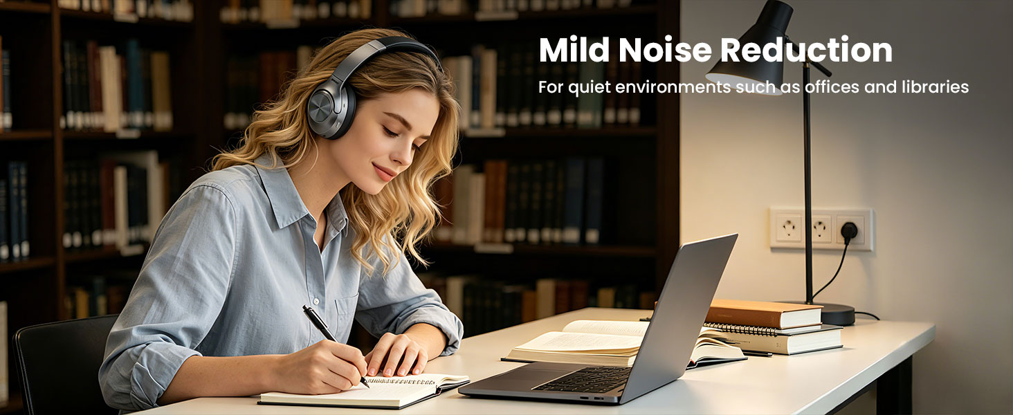 BWOO ANC Headphone for Quiet Workplace