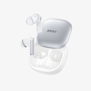BWOO ANC 4-Mics Wireless Earbuds BT 6.0