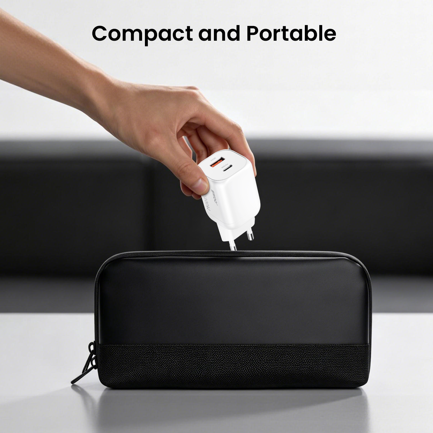 BWOO compact 100w charger for travel