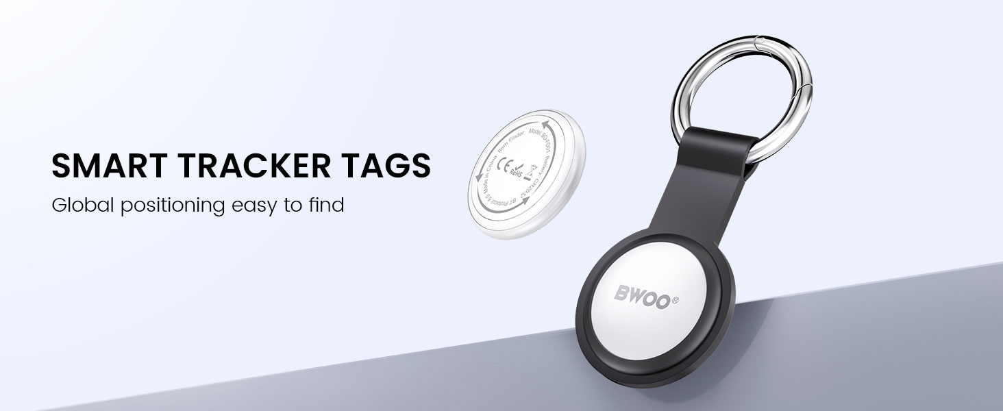 BWOO Smart Tracker Tag for Everyday Belongings