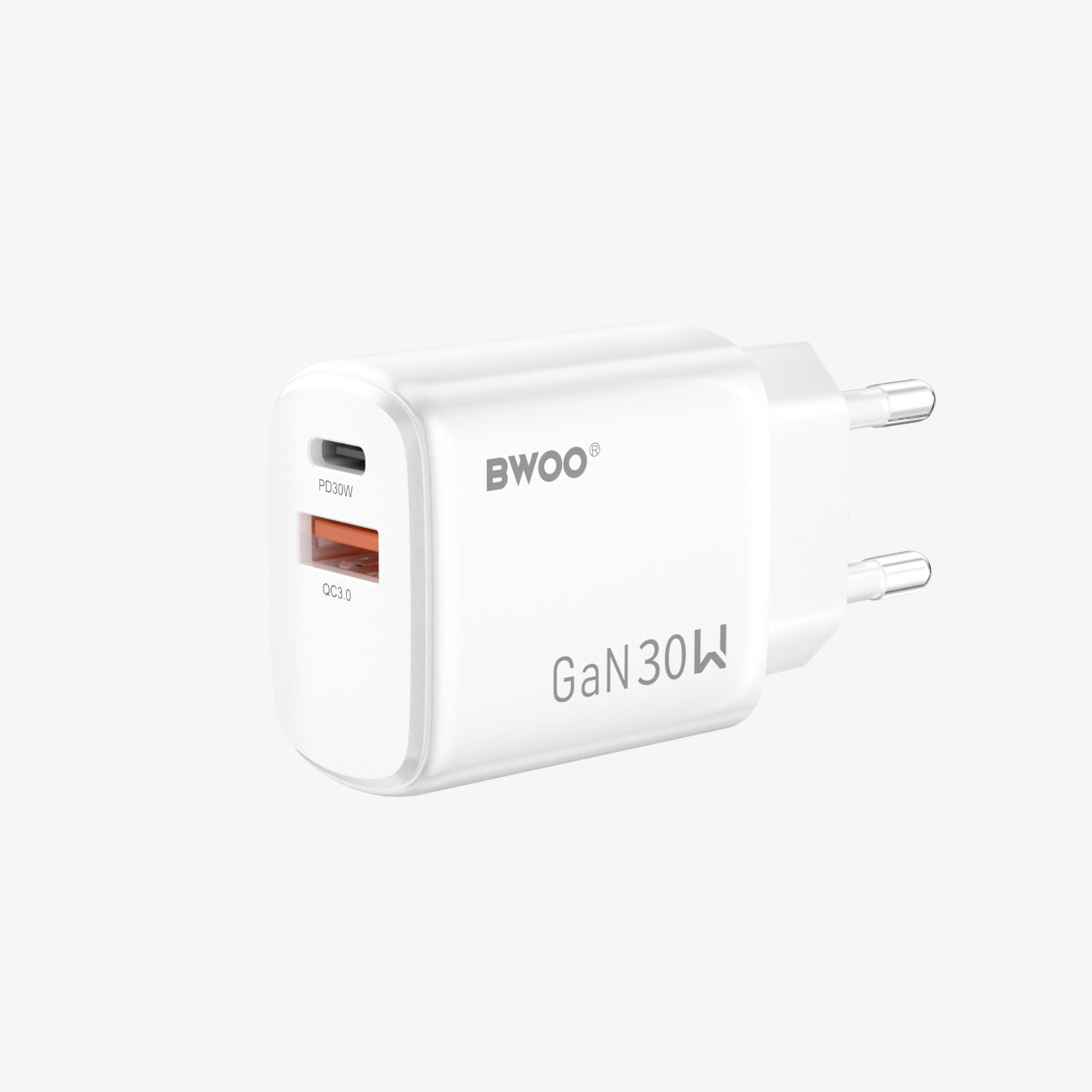 BWOO 30W Dual-Port GaN Charger