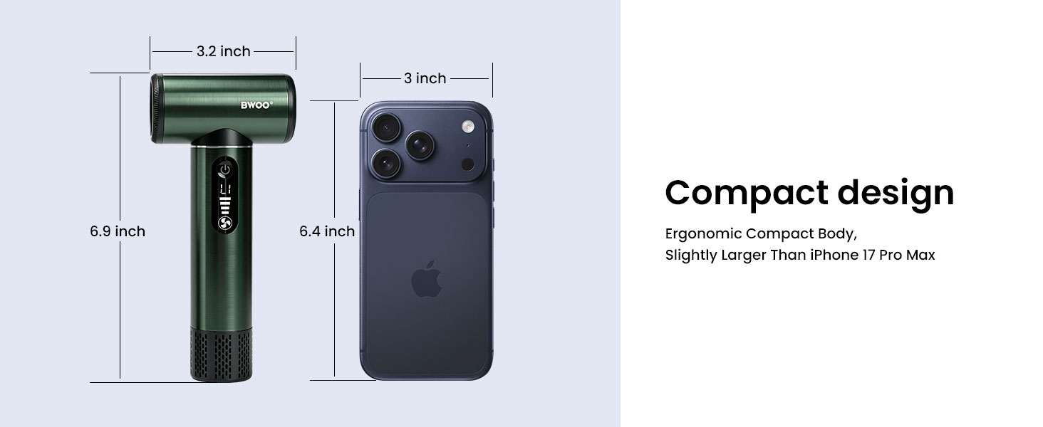 Compact and Portable Design