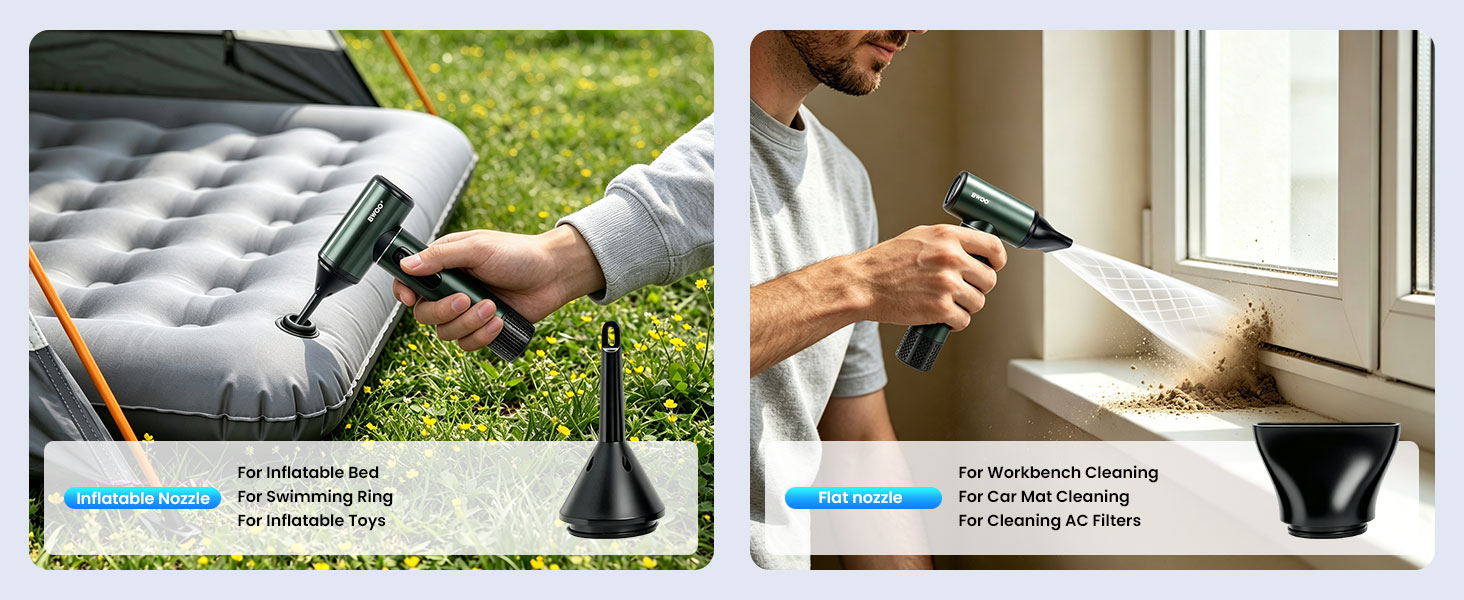 Electric Air Duster for Car Mat Cleaning