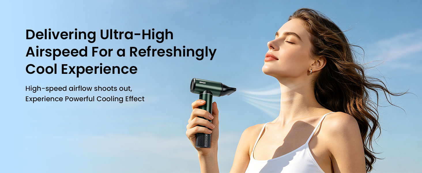 Compact Electric Air Duster for Travel