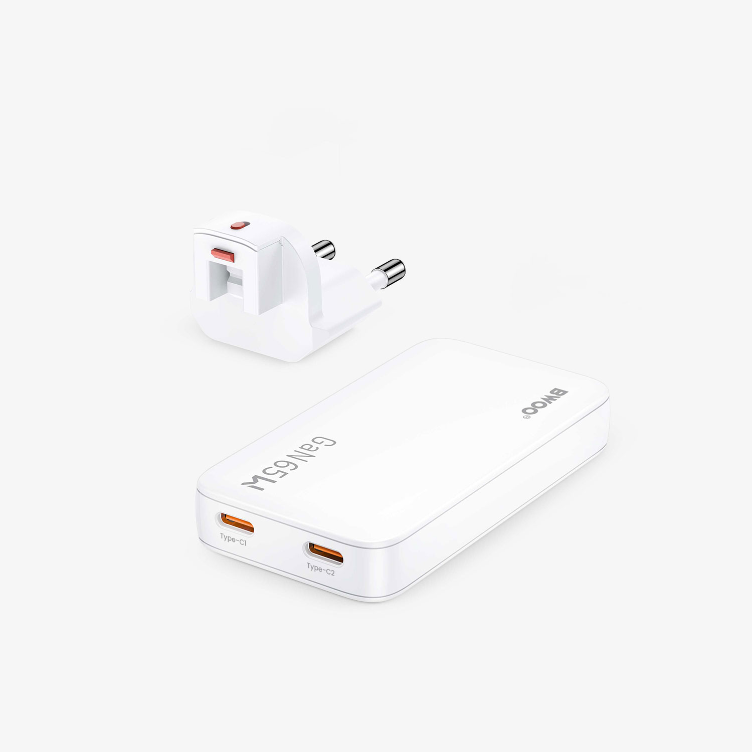 BWOO 65W Compact USB-C Wall Charger
