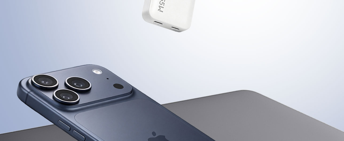 BWOO 65W 2 ports Fast Charger with Pocket Size