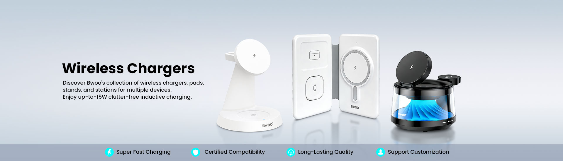 BWOO Wireless Charger Supplier